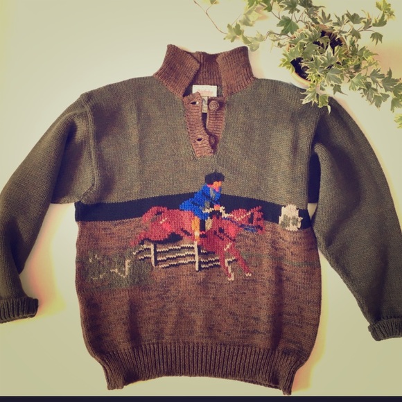 Tops - Gorgeous Equestrian Fall Sweater